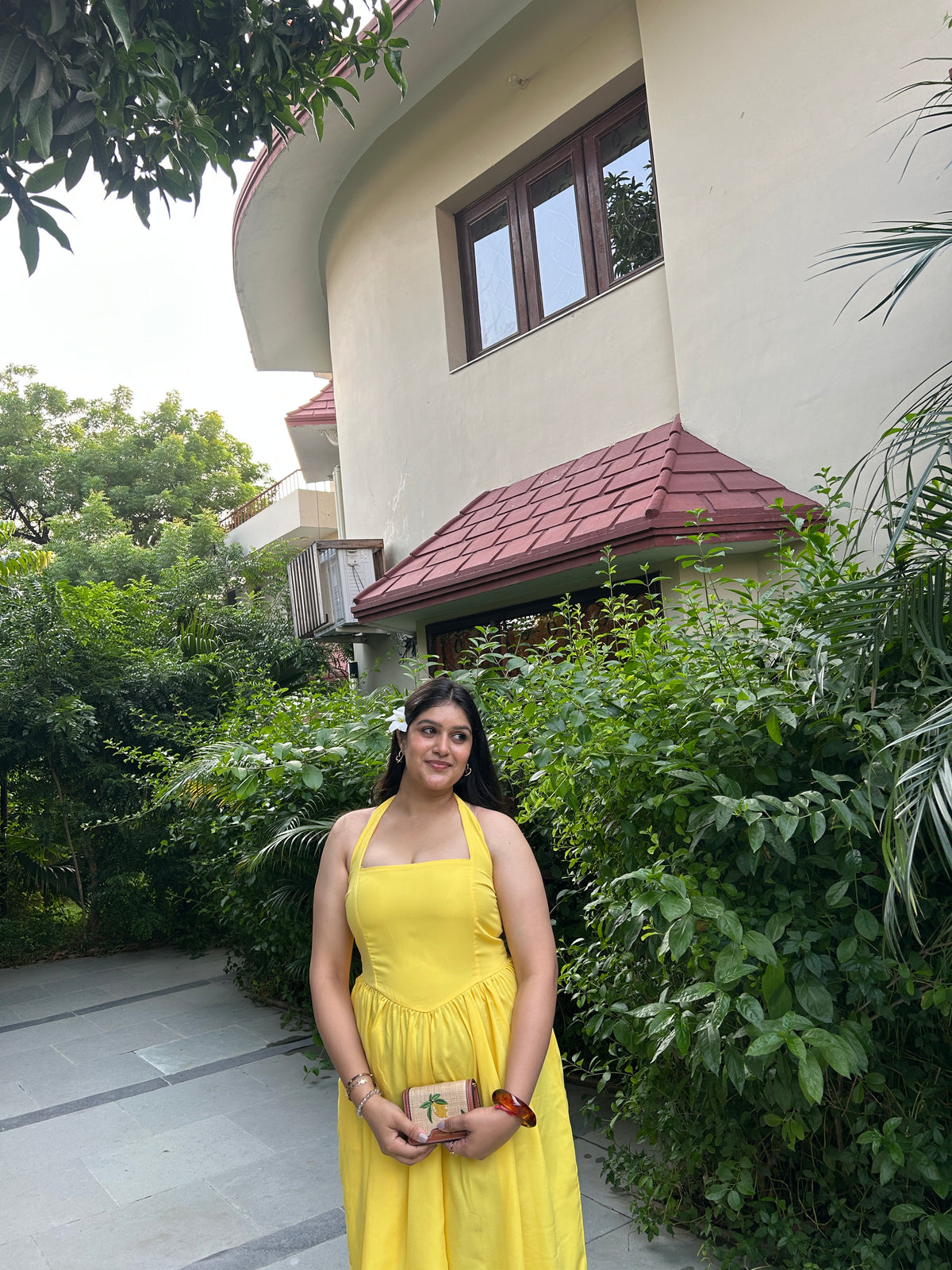 Mango sorbet dress