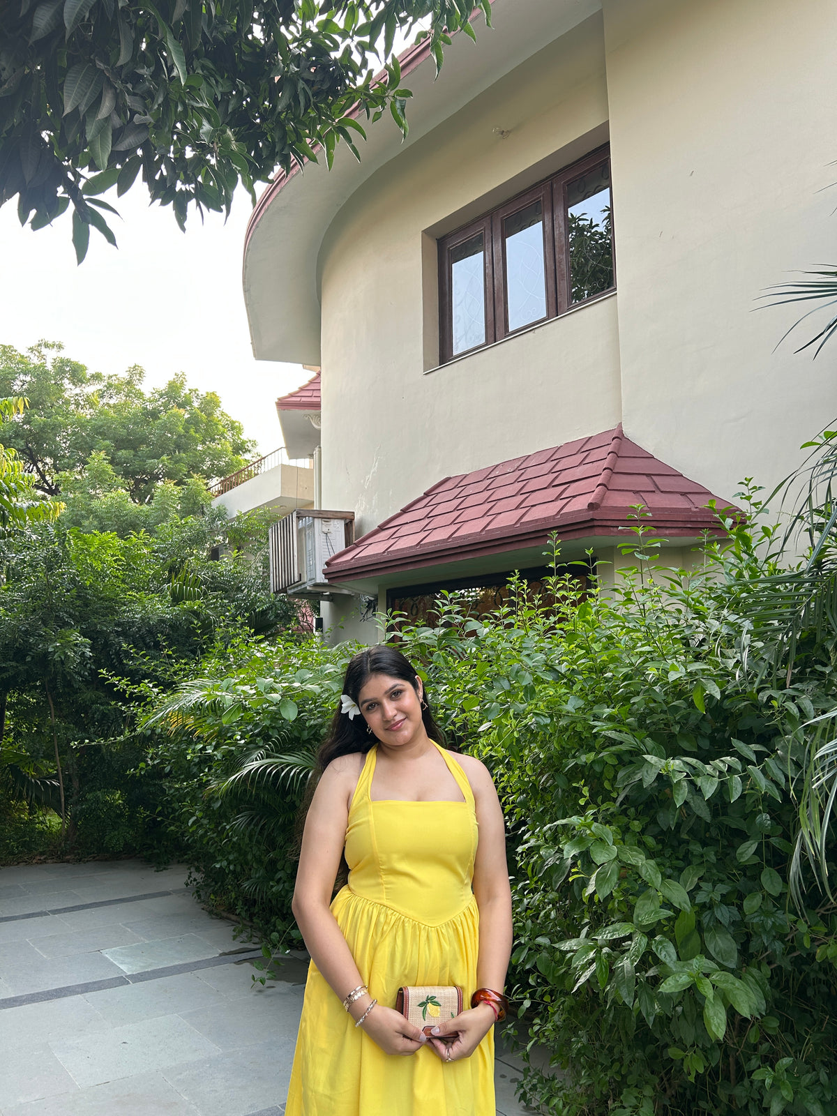 Mango sorbet dress